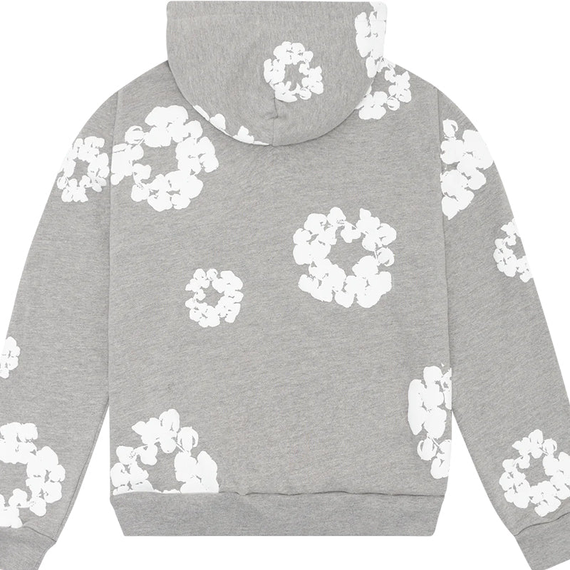 Conjunto Moletom The Cotton Wreath Denim Tears Cinza