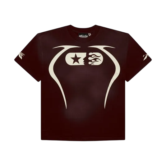 Hellstar Warm Up T-Shirt Vinho