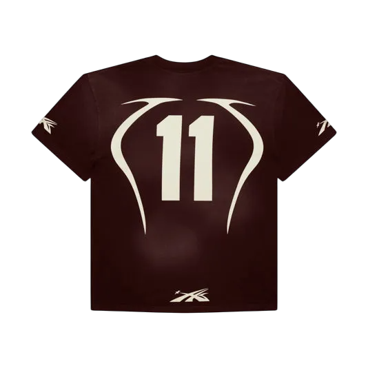 Hellstar Warm Up T-Shirt Vinho