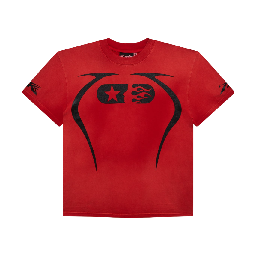 Hellstar Warm Up T-Shirt Vermelha