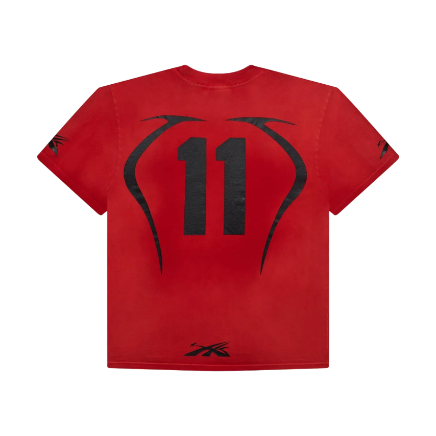 Hellstar Warm Up T-Shirt Vermelha