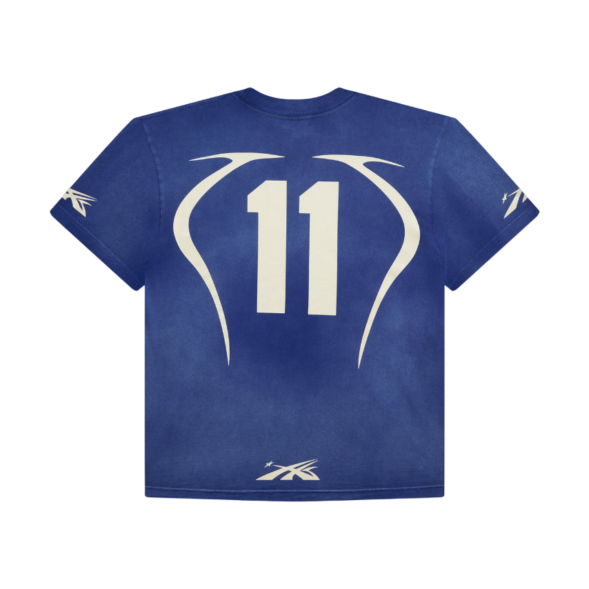 Hellstar Warm Up T-Shirt Azul