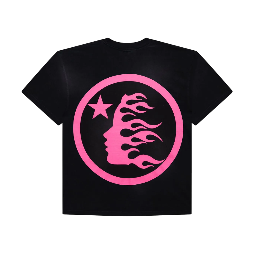 Camiseta Hellstar Classic T-Shirt Preta/Rosa