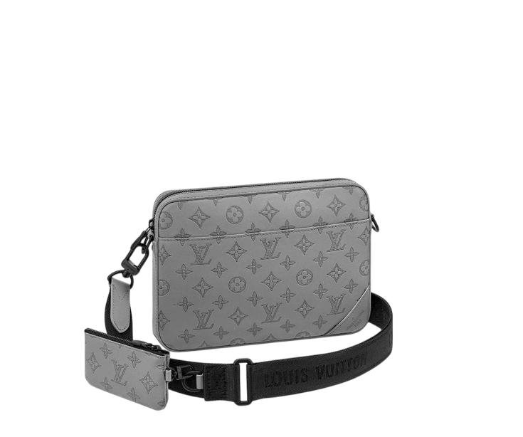 Bag Louis Vuitton Duo Messenger Cinza