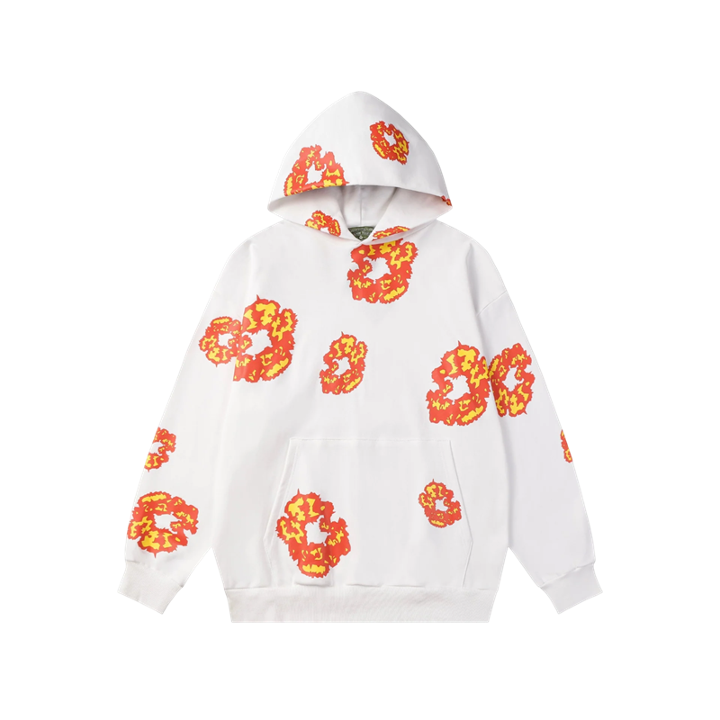Moletom The Cotton Wreath Denim Tears x Offset Branco