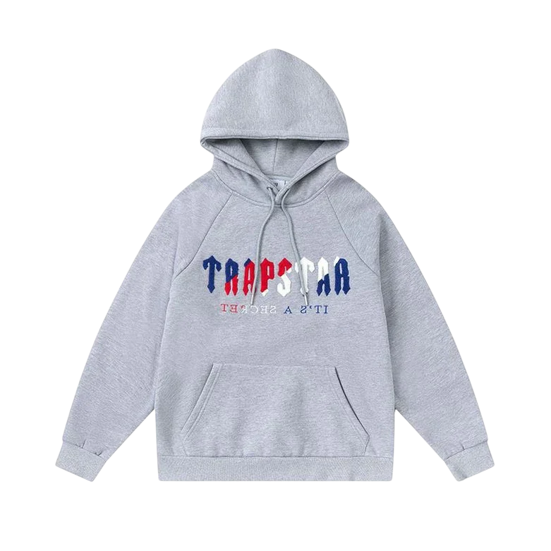 Moletom Trapstar Chenille Decoded Hoodie Cinza