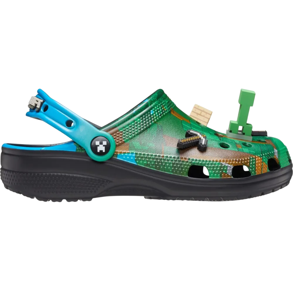 Sandália Crocs x Minecraft Classic Clog Infantil