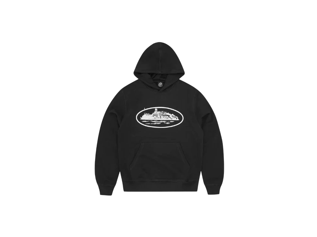 Conjunto Moletom Corteiz Alcatraz Preto
