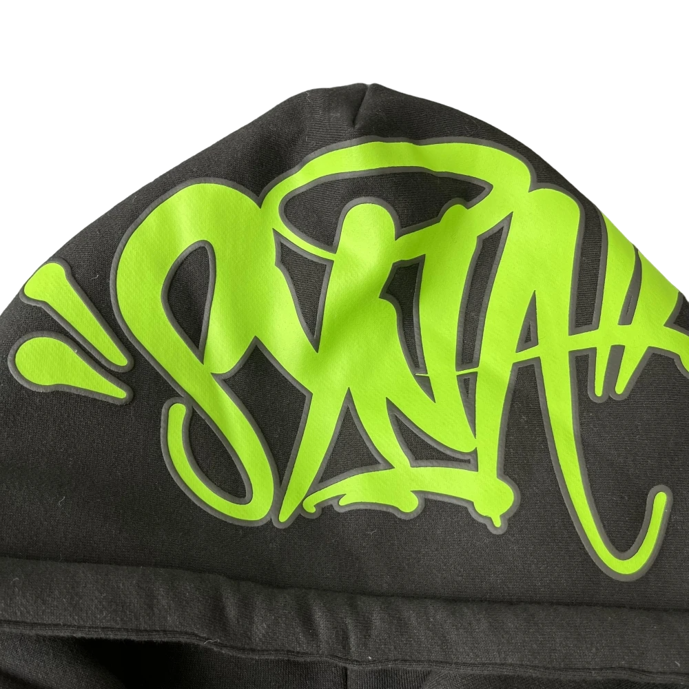 Conjunto Moletom Syna World Preto/Verde