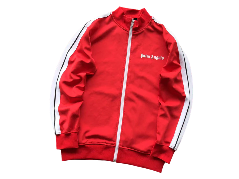 Conjunto Palm Angels Logo Tracksuit Vermelho