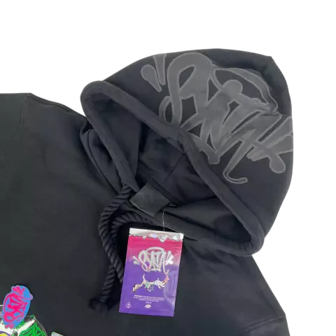 Conjunto Moletom Syna World Preto