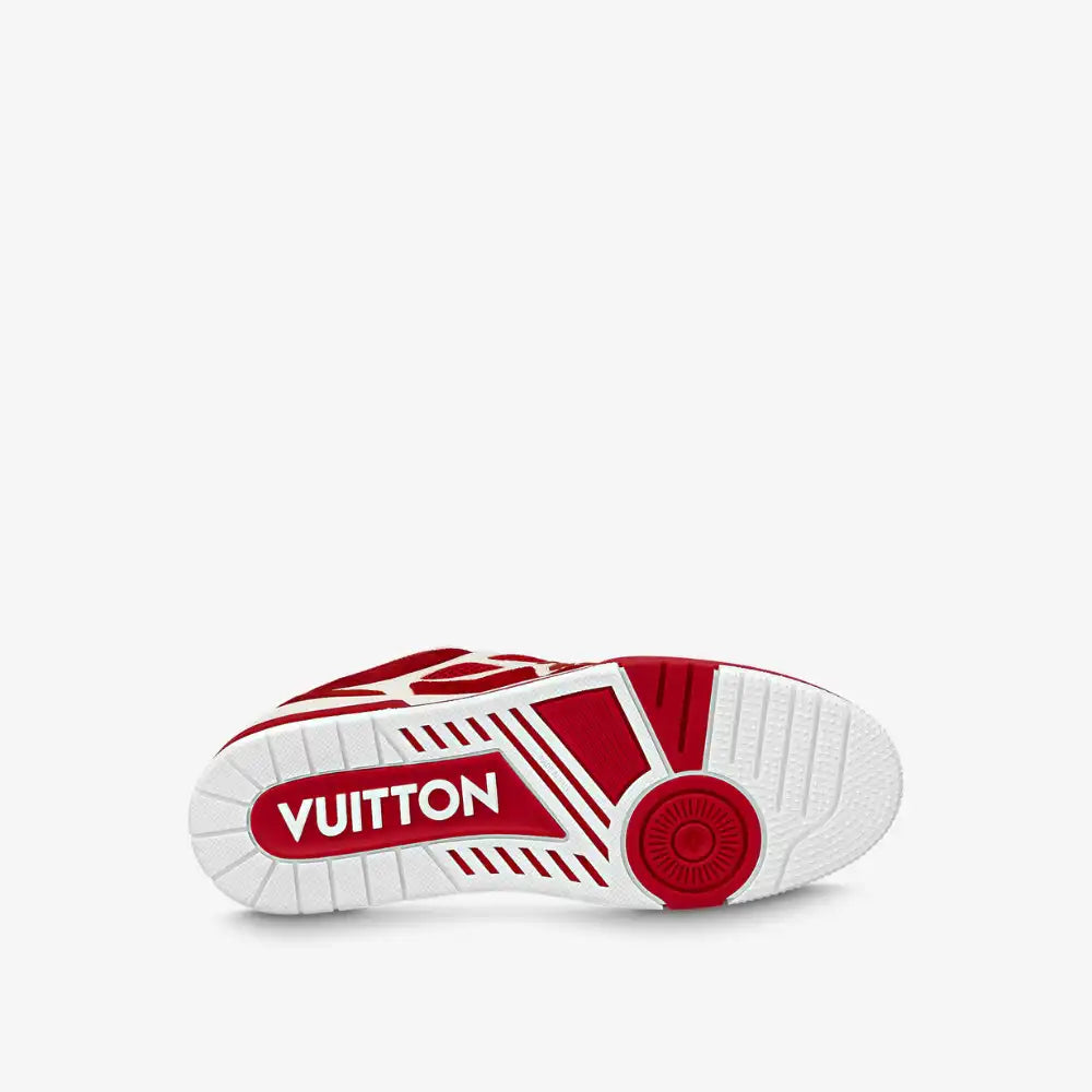 Tênis Louis Vuitton LV Skate Vermelho