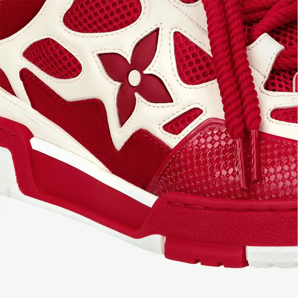 Tênis Louis Vuitton LV Skate Vermelho