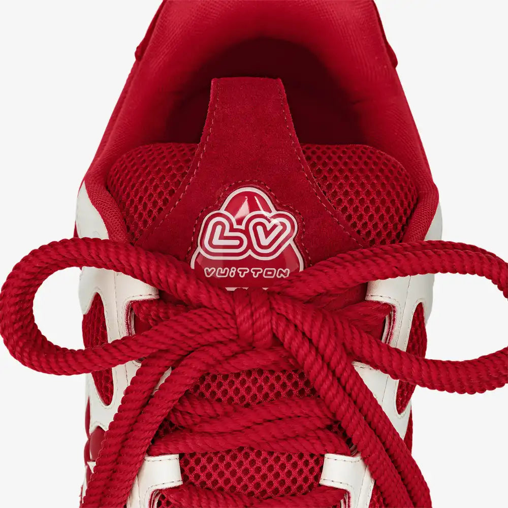 Tênis Louis Vuitton LV Skate Vermelho