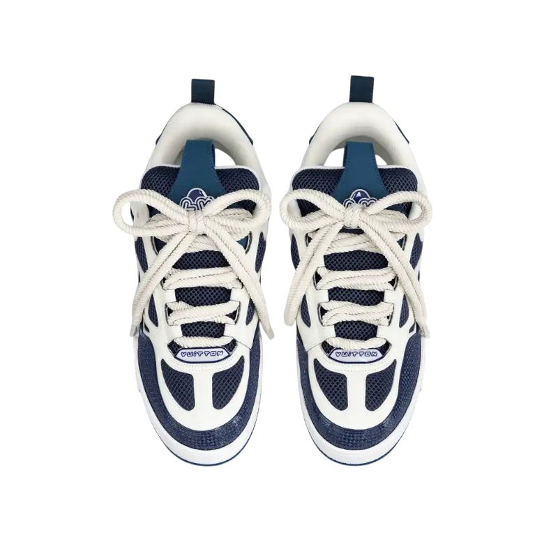 Tênis Louis Vuitton LV Skate Azul Marinho