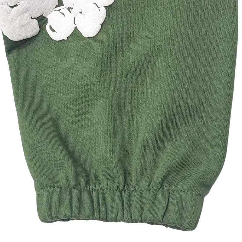 Calça Moletom The Cotton Wreath Denim Tears Verde