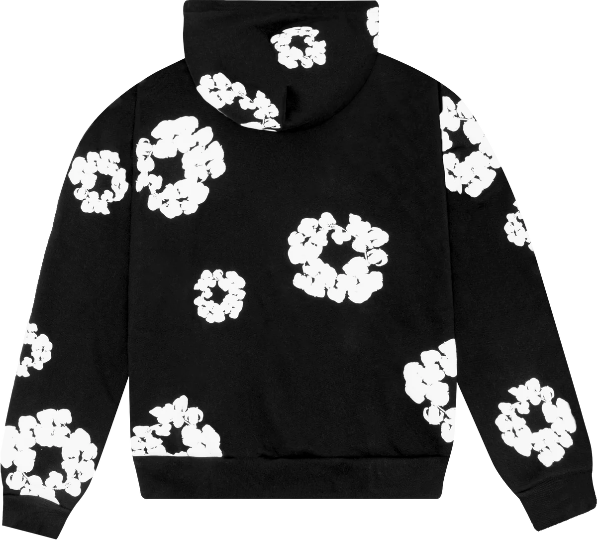 Moletom The Cotton Wreath Denim Tears Preto