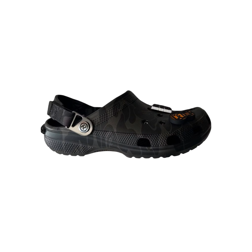 Crocs x Bape Classic Clog Camo Black