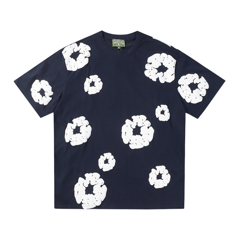 Camiseta Cotton Denim Tears Azul