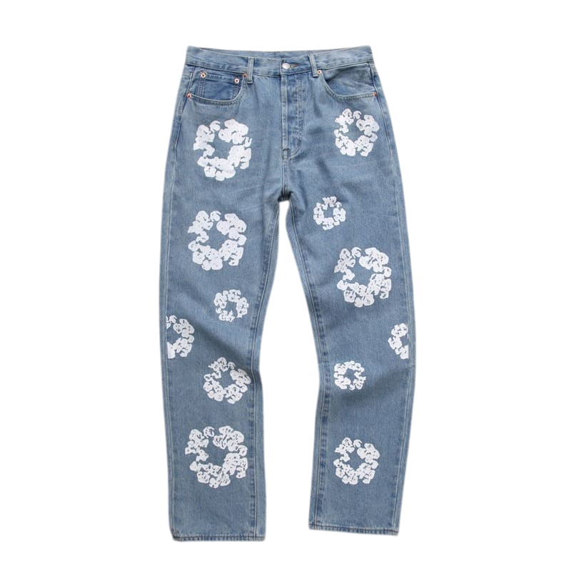 Calça Jeans Light Wash Denim Tears x Levi's Azul