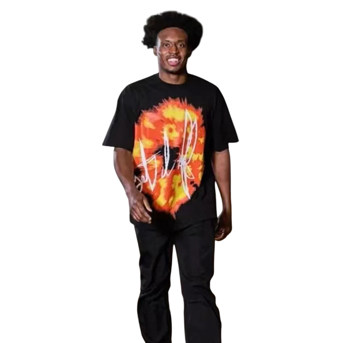 Camiseta Cotton Denim Tears x Offset It Off Preta #1