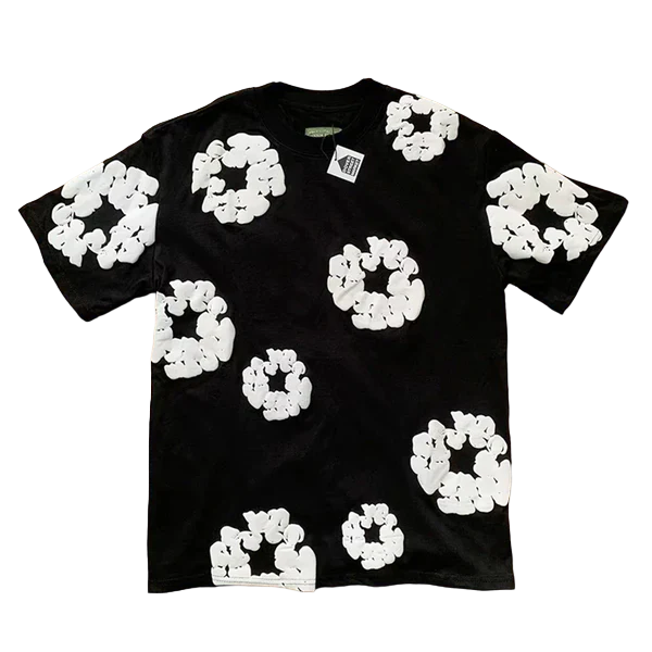 Camiseta Cotton Denim Tears Preta