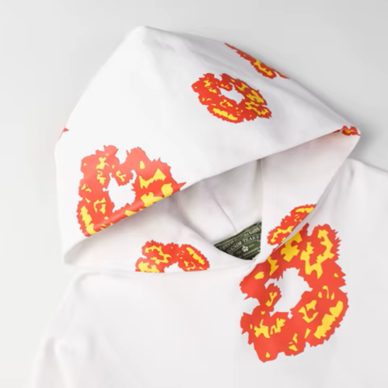 Moletom The Cotton Wreath Denim Tears x Offset Branco