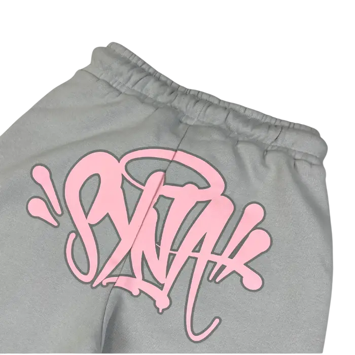 Conjunto Moletom Syna World Cinza/Rosa