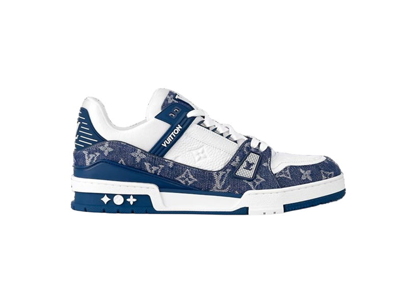 Tênis Louis Vuitton Trainer Azul