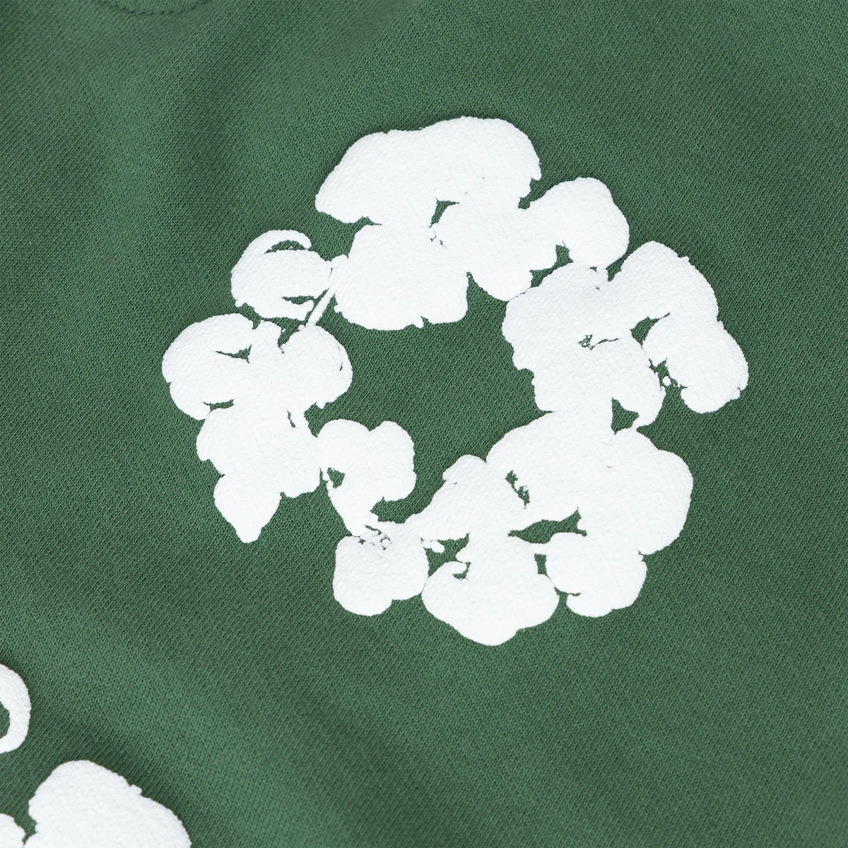 Calça Moletom The Cotton Wreath Denim Tears Verde