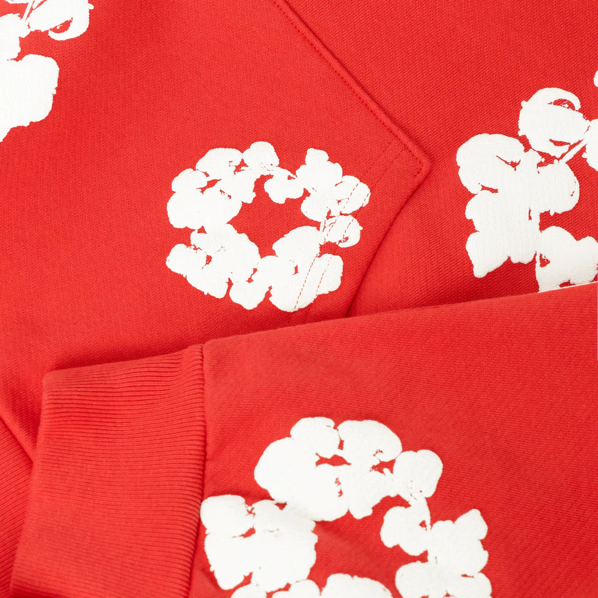Moletom The Cotton Wreath Denim Tears Vermelho