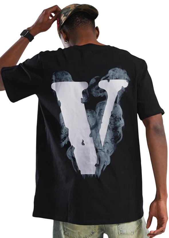 Camiseta Vlone Smoke Angel Preta