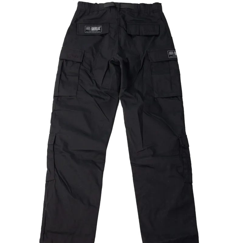 Calça Corteiz Guerillaz Cargo Logo Cinza