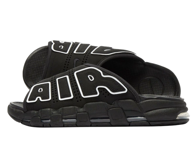 Chinelo Nike Air More UpTempo Slide Preto