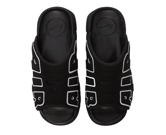 Chinelo Nike Air More UpTempo Slide Preto