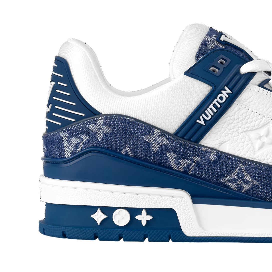 Tênis Louis Vuitton Trainer Azul