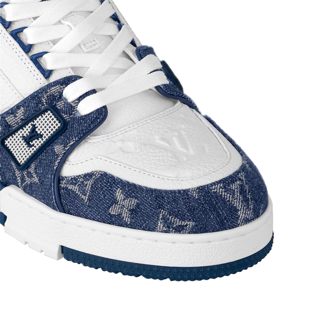 Tênis Louis Vuitton Trainer Azul