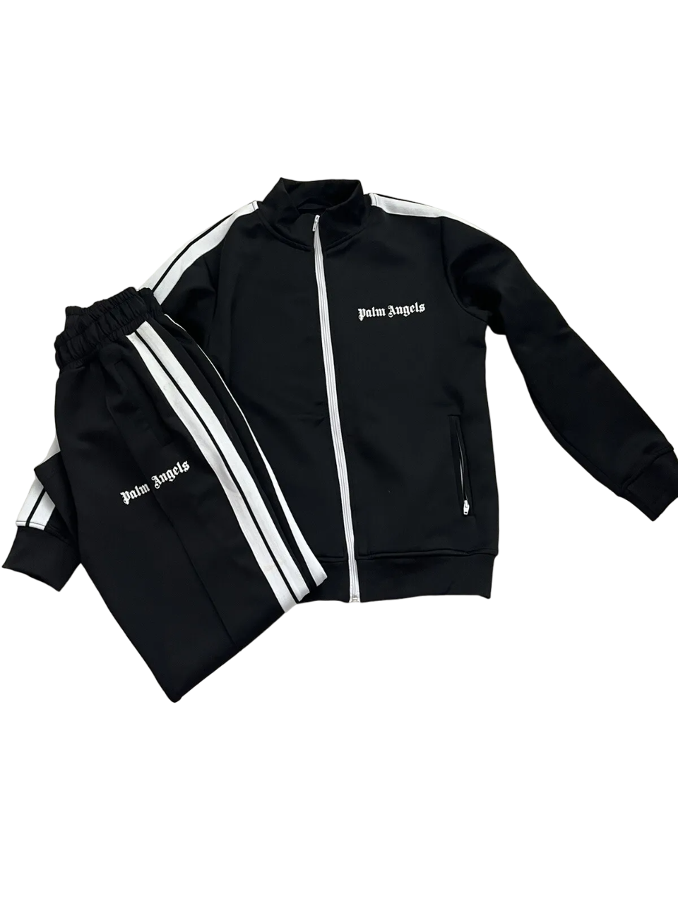 Conjunto Palm Angels Logo Tracksuit Preto