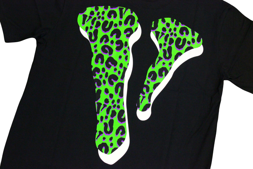 Camiseta Vlone x Rodman Cheetah Preta