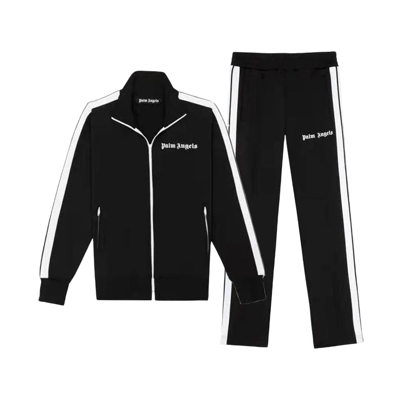 Conjunto Palm Angels Logo Tracksuit Preto