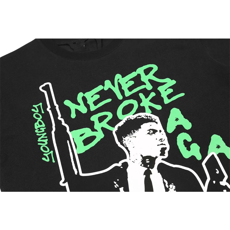 Camiseta Vlone x Youngboy Preta