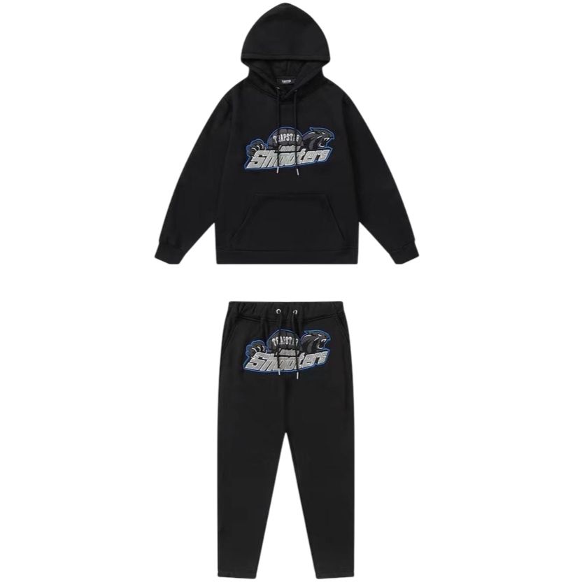 Conjunto Trapstar Shooters Sky Preto