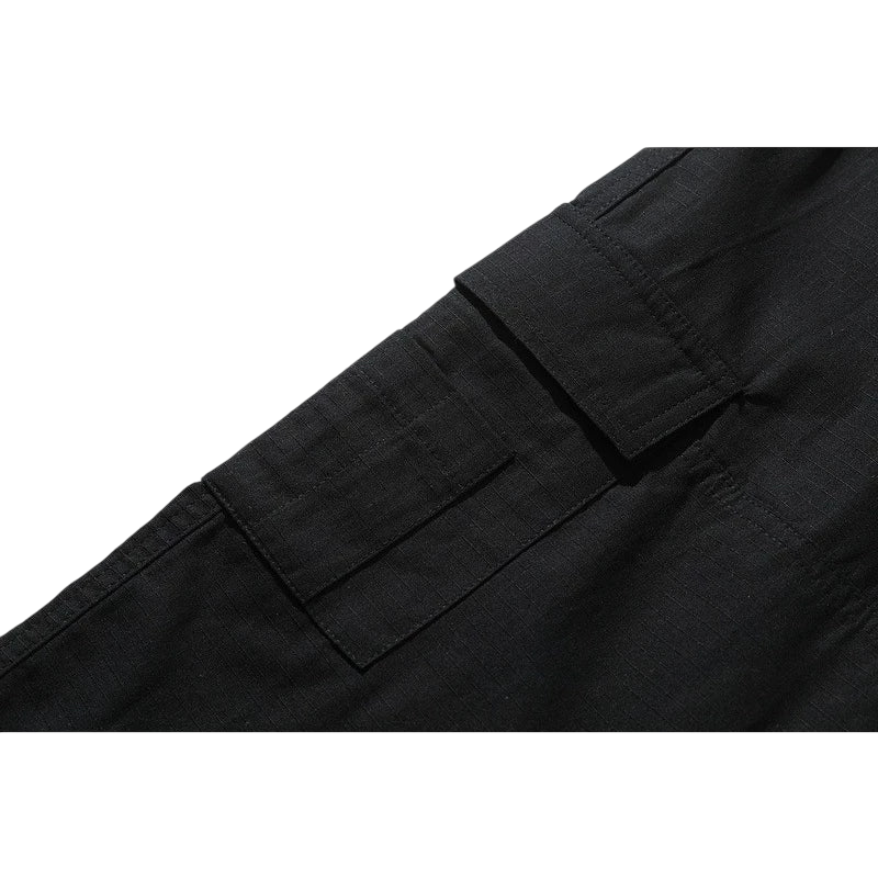 Calça Corteiz Guerillaz Cargo Logo Cinza