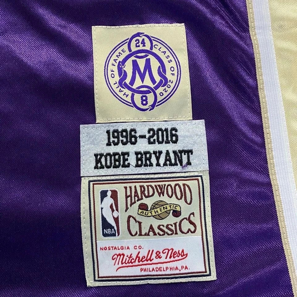 Camiseta Nba Kobe Bryant Lakers Homage Roxa