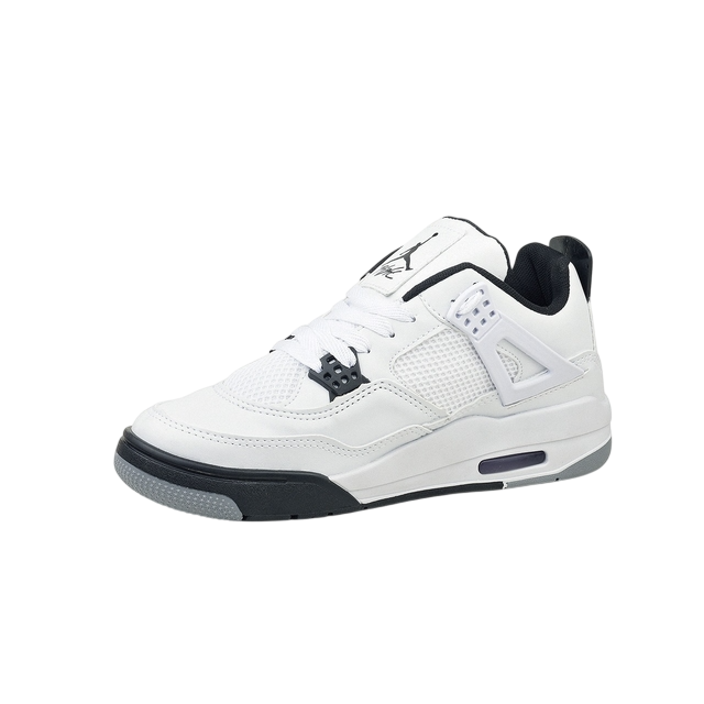 Tênis Air jordan 4 "Military Black" Branco / Preto