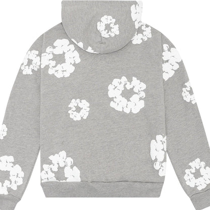 Conjunto Moletom The Cotton Wreath Denim Tears Cinza