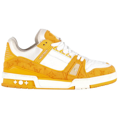 Tênis Louis Vuitton Trainer Amarelo