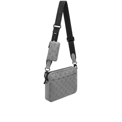 Bag Louis Vuitton Duo Messenger Cinza
