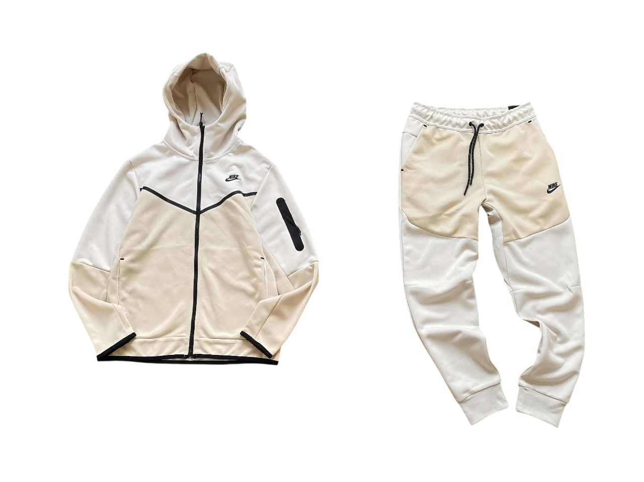 Conjunto Nike Tech Fleece Creme – Pumping Store Conjunto Nike Tech Fleece Creme – Pumping Store