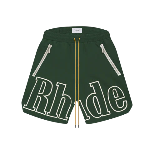 Bermuda Rhude Court Logo Verde